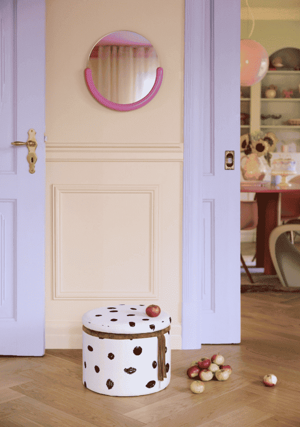 Aufbewahrungshocker Pippi von Kids Concept im Kinderzimmer