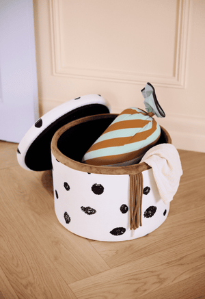 Kids Concept Hocker Pippi geöffnet mit Stauraum für Spielzeug