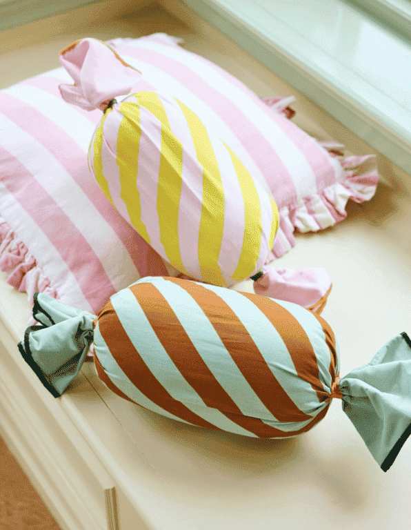 Kids Concept Bonbon-Kissen Pippi als Deko im Kinderzimmer