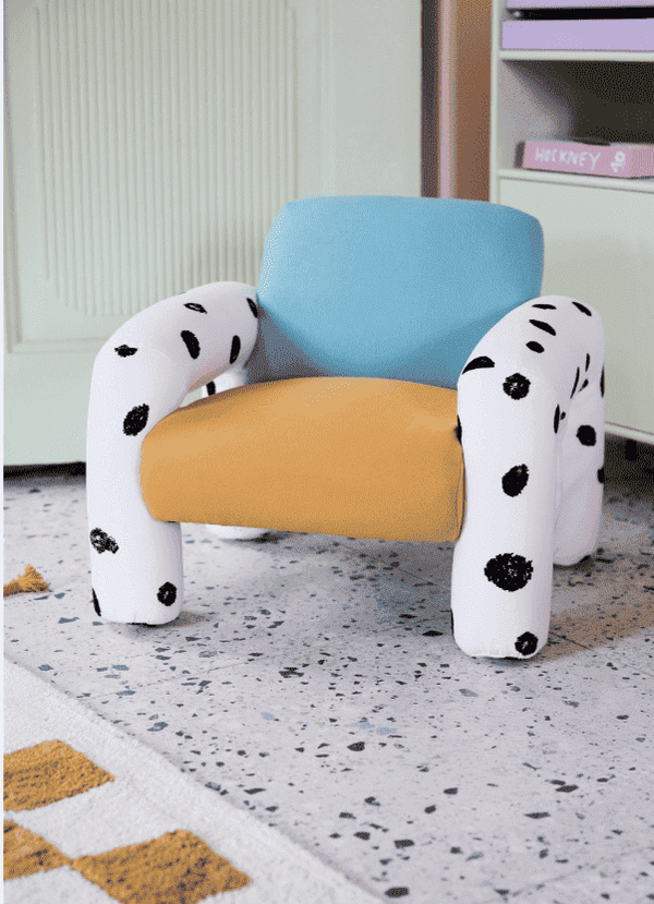 Kids Concept Sessel Pippi – weiche Sitzfläche im Detail