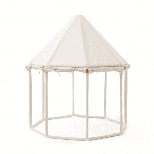 Kids Concept Pavillon-Zelt Off White von der Seite