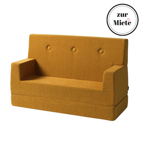 KK children's sofa Mustard for rent