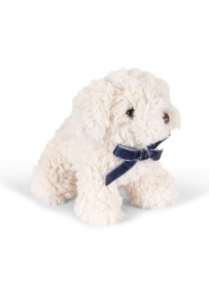 Konges Sløjd Baby Tiere White Dog Kuschelhund