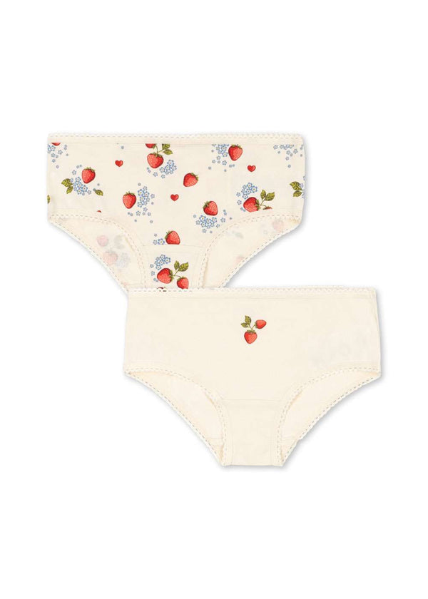 Konges Sløjd 2-Pack Basic Unterhosen Marmalade Mix