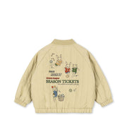 Bomber Jacket Juno Pale Olive Green