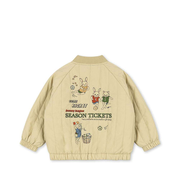 Konges Sløjd Bomberjacke Juno in Pale Olive Green