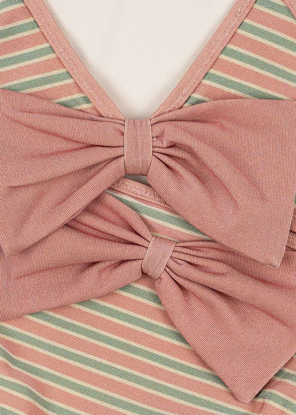 Konges Sløjd Bowwow Bikini Blush Stripe von hinten