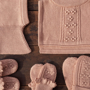 Konges Sløjd Cabby Balaclava Maple Sugar – Detailansicht