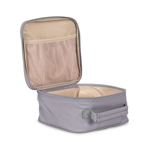 Clover Thermo Lunchtasche Swan Sleet von Konges Sløjd mit Schwanen-Print