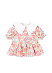 Coeur Collar Bluse Fleur Anglaise