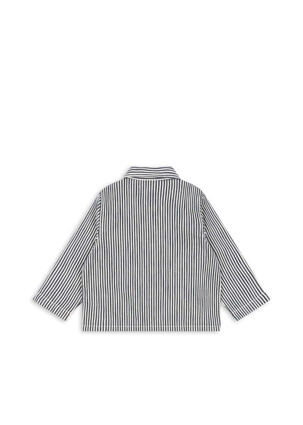 Rückansicht der Konges Sløjd Fender Jacke Naval Stripe