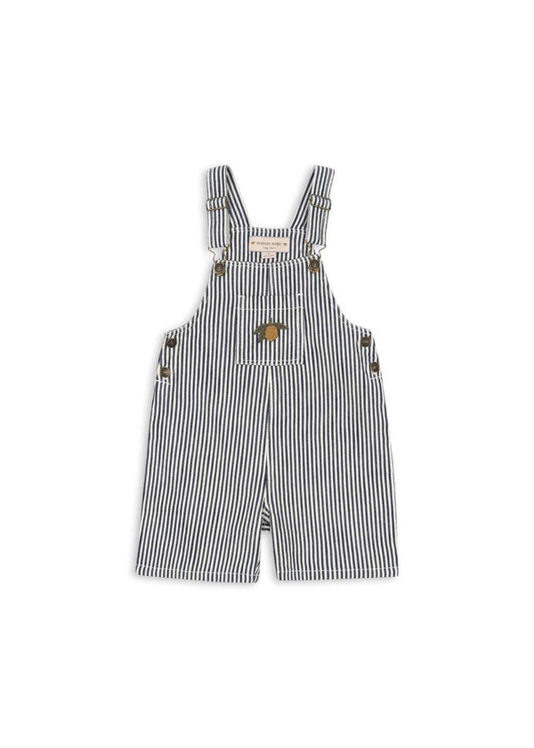 Konges Sløjd Fender Overall Naval Stripe aus Bio-Baumwoll-Twill
