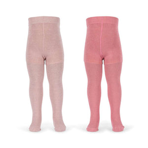 Konges Sløjd Glitzer-Strumpfhosen im 2er-Pack Rose Mix