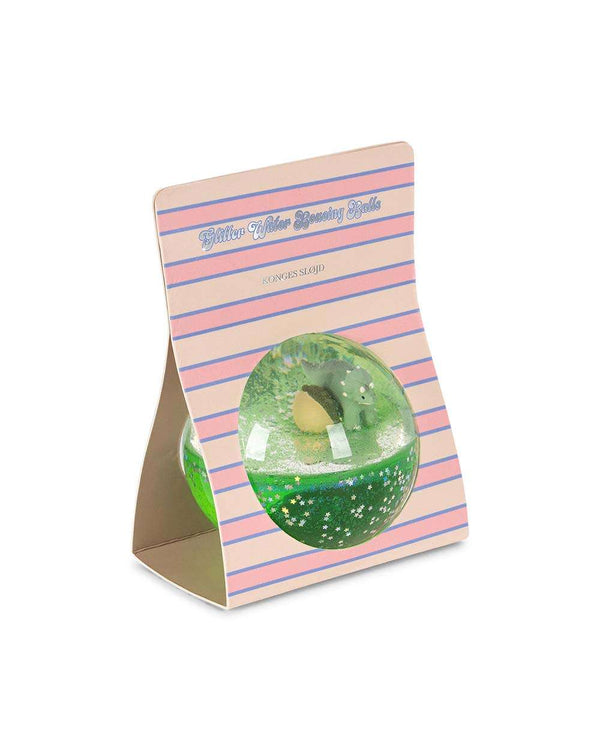 Konges Sløjd Glitzer Wasserball Lemon mit Cherry-Elementen