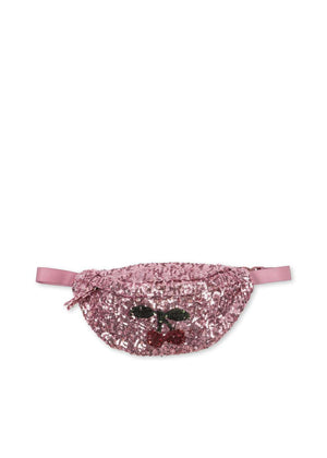 Konges Sløjd Gürteltasche mit Pailletten in Mellow Rose