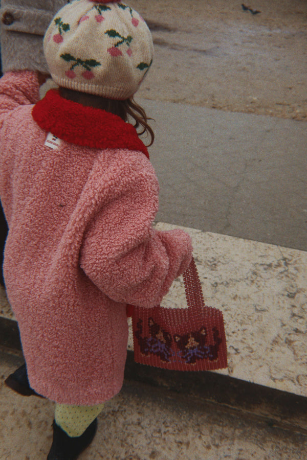 Kindertasche Kitty Perla von Konges Sløjd mit Perlenhenkel