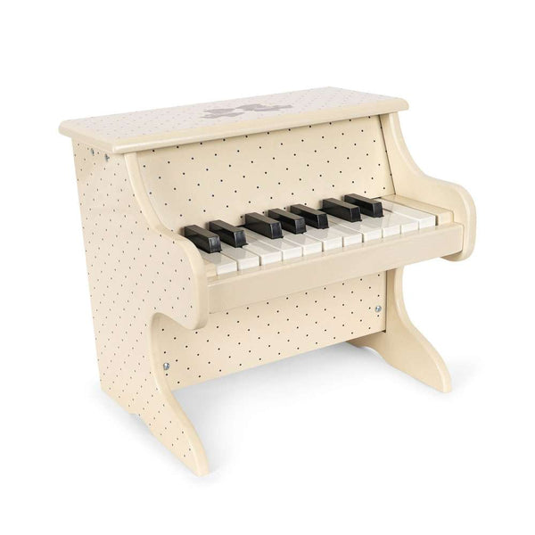 Tastatur des Konges Sløjd Holz-Pianos Teddy Bear