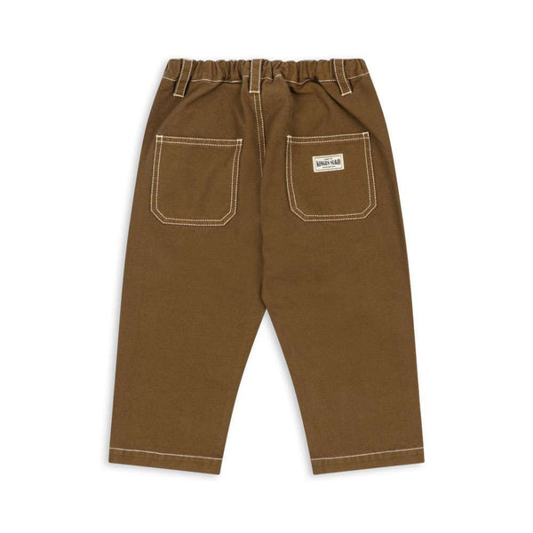 Rückansicht der Konges Sløjd Kinderhose Rida in Ermine