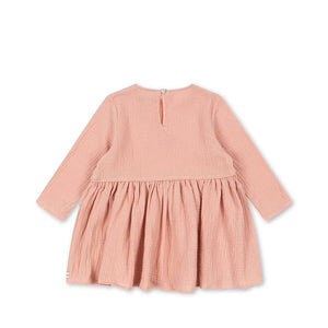 Rückansicht vom Kleid Coco Miao Evening Sand von Konges Sløjd