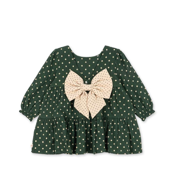 Rüschendetails am Kleid Elin Dot Marseille von Konges Sløjd