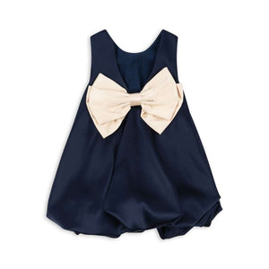 Konges Sløjd Kleid Sheena Navy Blazer aus Baumwolle