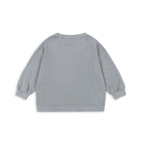 Konges Sløjd Lai Sweatshirt in Sleet, Rückansicht