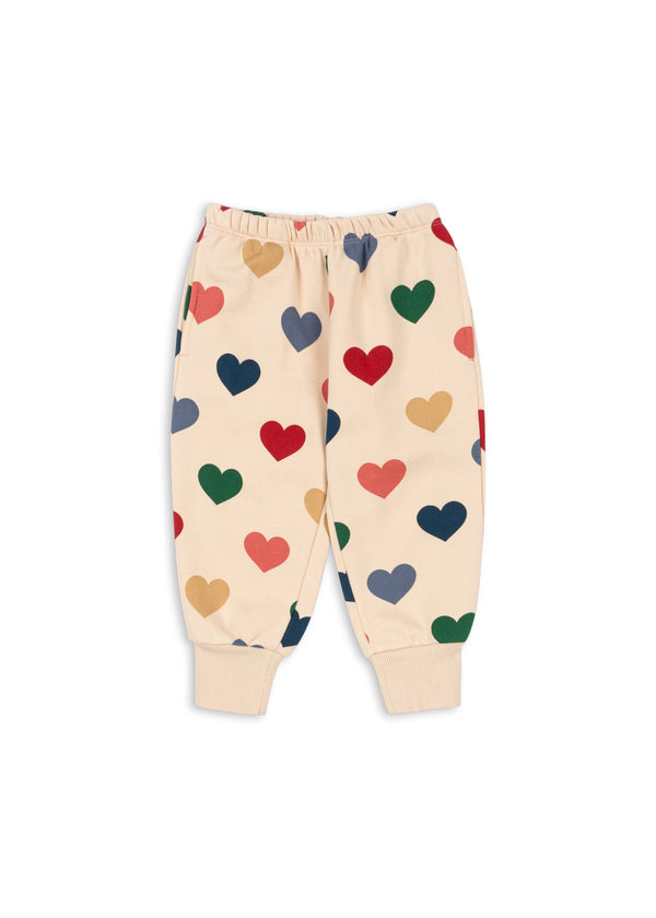 Konges Sløjd Lou Sweatpants Bon Coeur Coloré aus Bio-Baumwolle