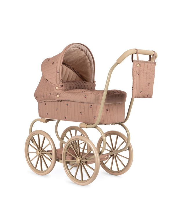 Konges Sløjd Minnie Puppenwagen Cherry Blush im Vintage-Stil