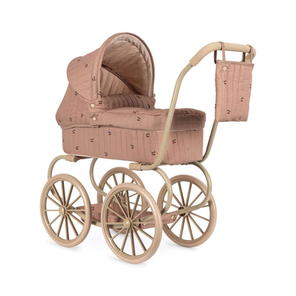Konges Sløjd Minnie Puppenwagen Cherry Blush im Vintage-Stil