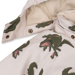 Konges Sløjd Mismou Winterjacke Crocodile, Detail Reißverschluss