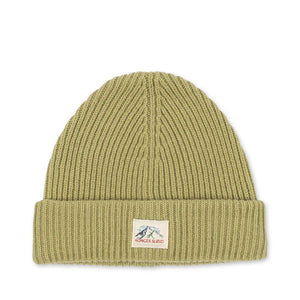 Konges Sløjd Mütze Basil in Pale Olive Green aus 100 % Wolle