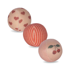 Konges Sløjd 3-Pack Neopren Beachball Cherry für Wasserspiele