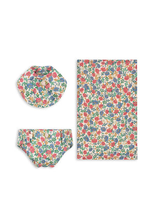 Konges Sløjd Puppen Nursery Set Fiola mit Windel, Lätzchen und Tasche