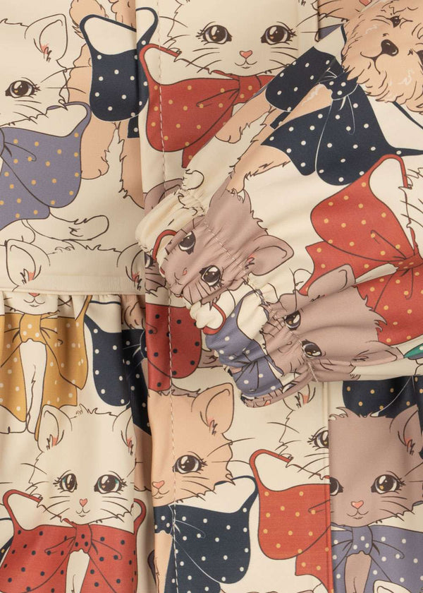 Detail der Regenhose aus dem Konges Sløjd Set Palme Girl