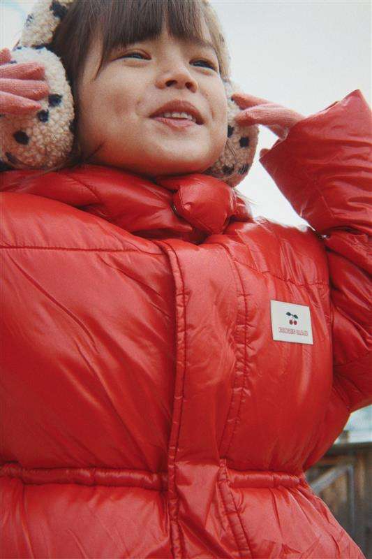 Seanna Winterjacke Scarlet Sage von Konges Sløjd mit GRS-zertifiziertem Aussenmaterial