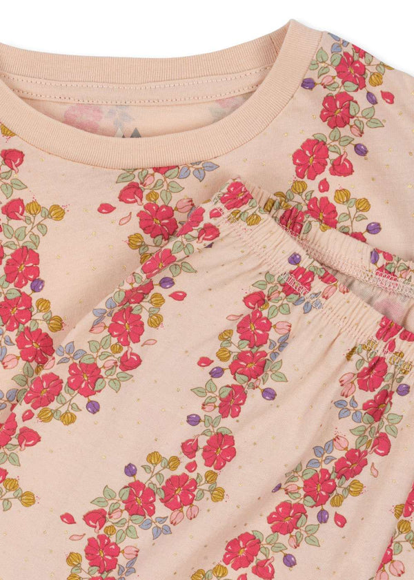 Shorts aus dem Flora Pink Set von Konges Sløjd im Detail