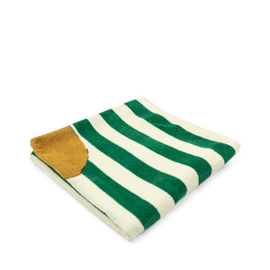 Streifenmuster des Antique Stripe Strandtuchs von Konges Sløjd