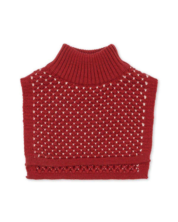 Konges Sløjd Strawberry Halswärmer in True Red
