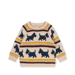 Konges Sløjd Strickpullover Belou Piccolo Scottie