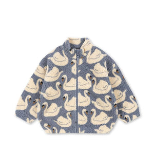 Konges Sløjd Teddyjacke Jody Swan für Kinder – kuschelwarm
