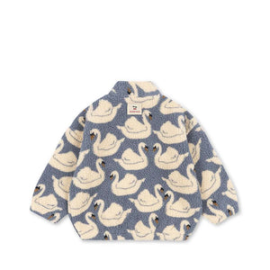 Konges Sløjd Teddyjacke Jody Swan – Rückansicht