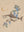 Terry Badeponcho von Konges Sløjd in Summer Sand mit Stickerei und Öse