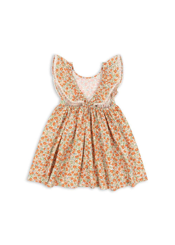 Varbena Kleid Kaluka von Konges Sløjd von hinten