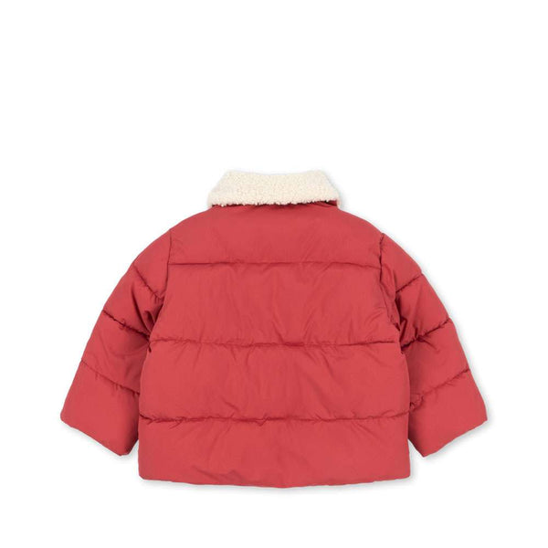 Rückseite der Konges Sløjd Winterjacke Alpi in Cardinal