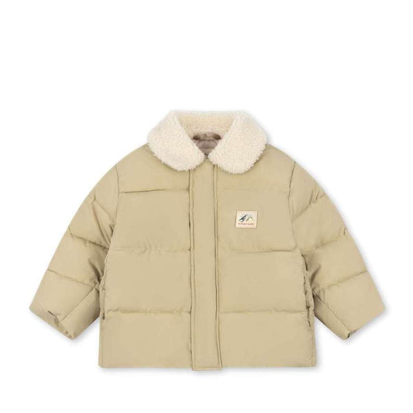 Konges Sløjd Winterjacke Alpi in Pale Olive Green