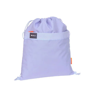 Lässig Turnbeutel BOLD Origin in Lavendel, Vorderansicht