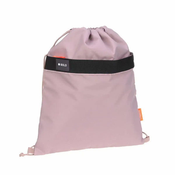 Lässig Turnbeutel BOLD Origin in Mauve, Vorderansicht