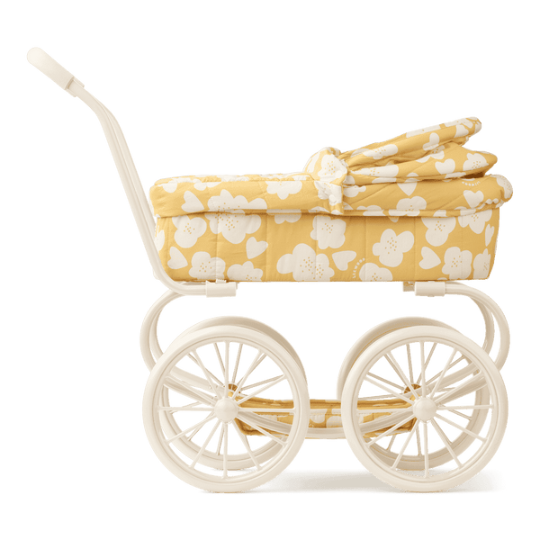 Metallrahmen und Räder des Liewood Adaline Puppenwagens