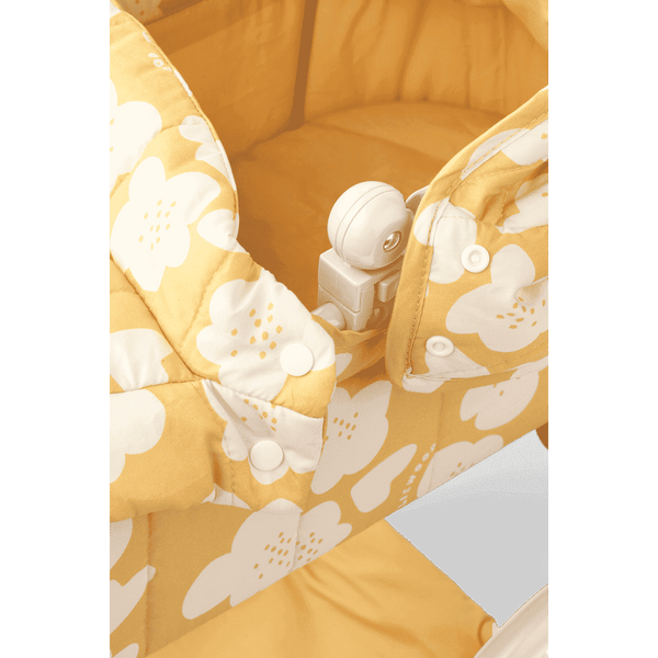 Liewood Adaline Puppenwagen Flower von der Seite