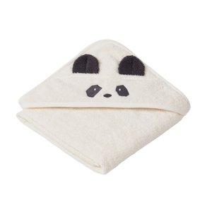 Liewood Albert Kapuzen-Badetuch Panda mit Kapuze für Babys